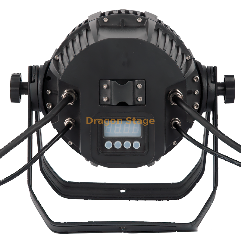 RGBW 54x3w Led Par Light Ip65 DMX LED إضاءة المسرح DJ ديسكو حفلة مسرح المسرح LED مصباح موازيء (2)