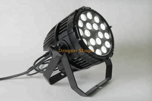 تصميم جديد عالي السطوع مقاوم للماء 18PCS 10W 4in1 RGBW LED Par Light