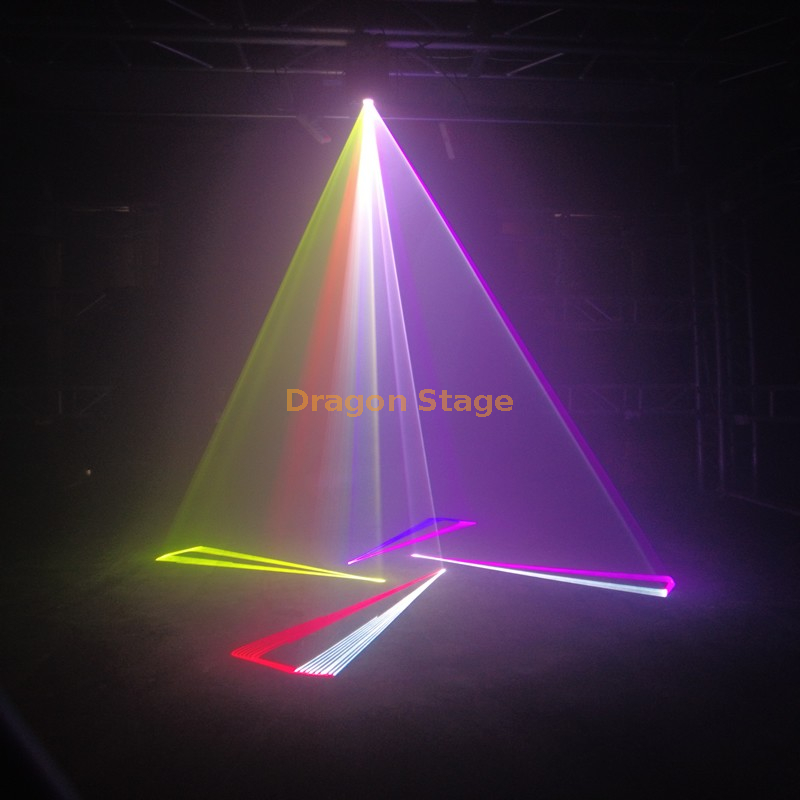 6W بار كامل لون الليزر ضوء T6 (7)