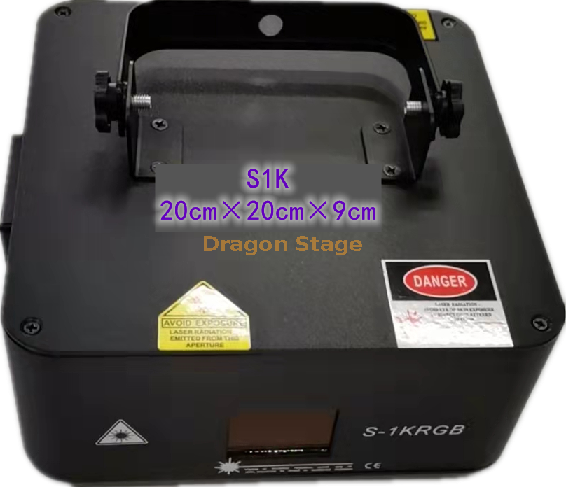 ضوء الليزر بالألوان الكاملة المتحركة S1K KTV 1