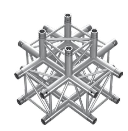 PT34-C55 أنابيب مربعة 50 × 2 مم مرحلة صندوق الجمالون