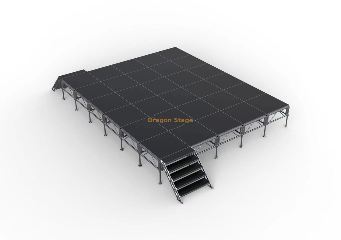 مخصص واحد محمول مرحلة الكنيسة البسيطة التصميمات 7.32x6.1m الارتفاع 0.6-1M