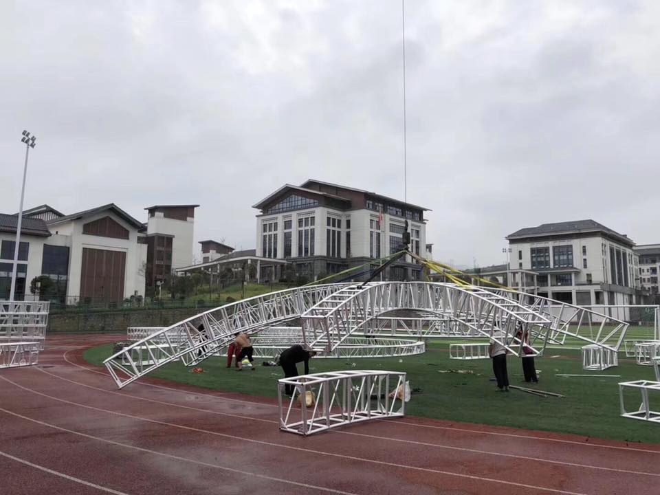 كيفية تثبيت نظام الجمالون السقف القبة