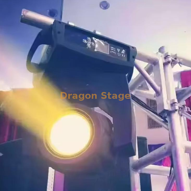 ذراع ذراع الذراع 0.6 متر مع عمود ذراع بوم مع مشبك الأنبوب المزدوج