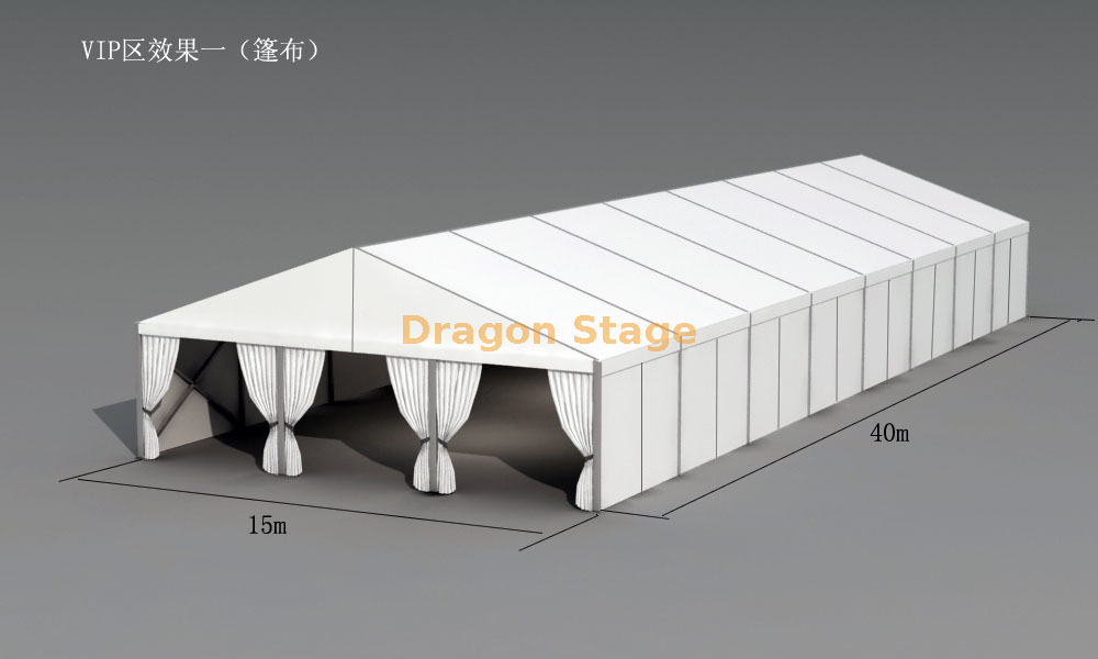15 مترًا في الهواء الطلق الحزب الأبيض الحفل الزفاف أحداث سرادق الأحداث استقبال خيمة 20 مترًا (2) 