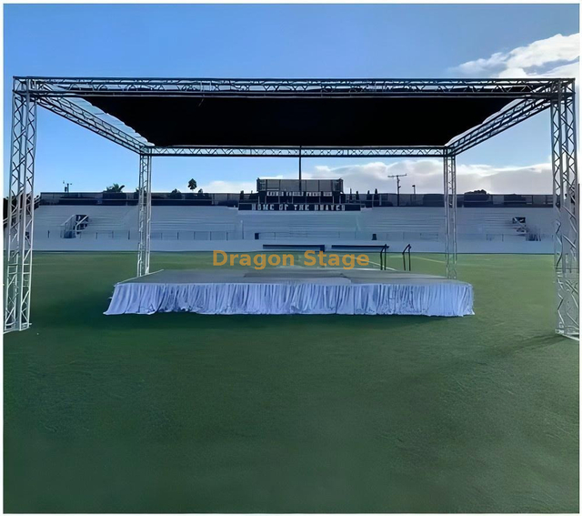 جمالون سقف مسطح سهل التجميع لصالح الملعب الرياضي 6x6x3m