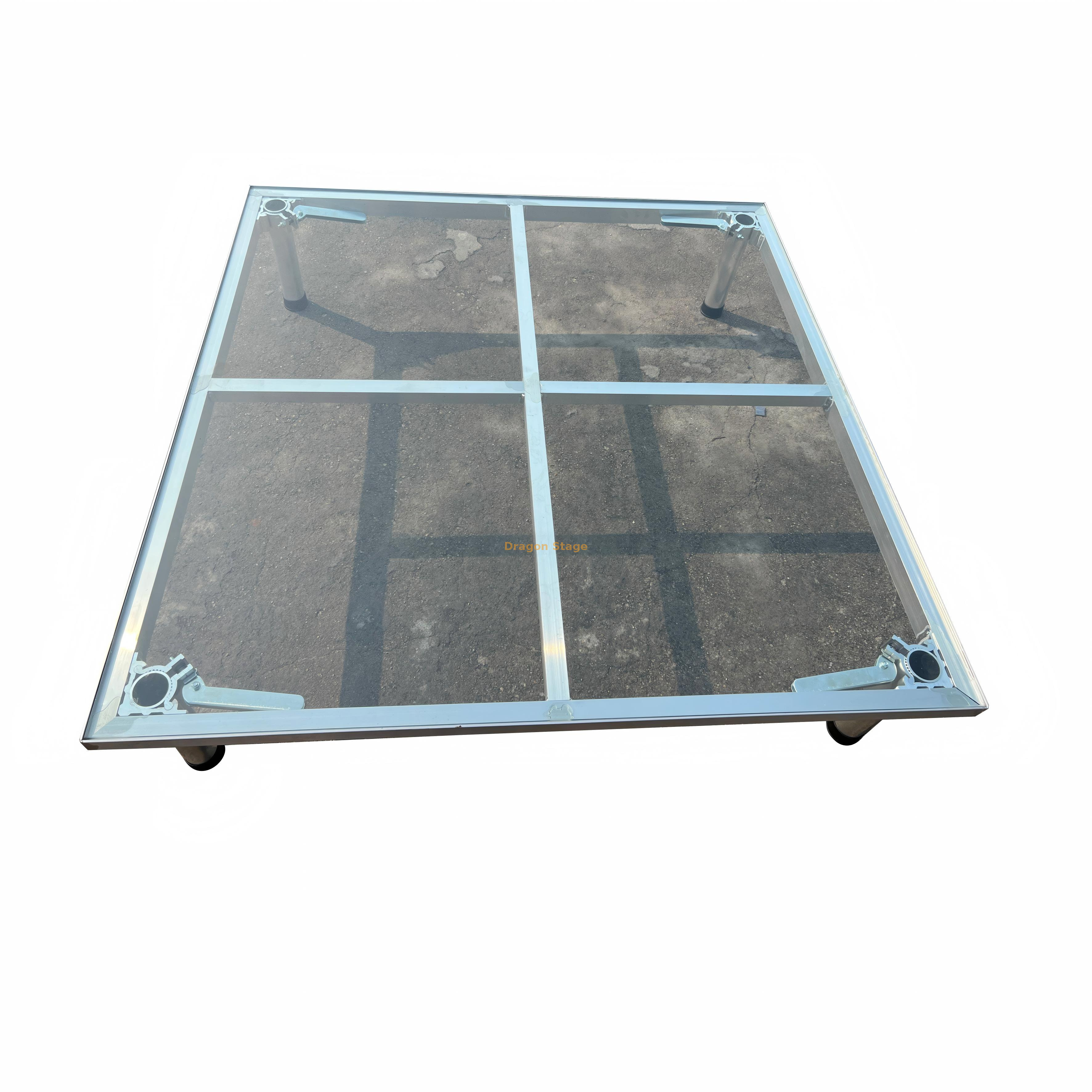 أرضية مسرح زجاجية