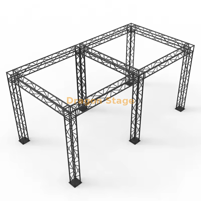 أنظمة الجمالون لإضاءة المسرح بدون سقف 5 × 20 م ارتفاع 6 م