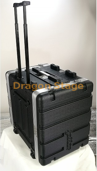 8UW ABS حالة رحلة بلاستيكية مع عجلات ومقبض