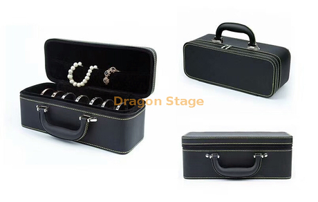 2020 الساخن الكفة سوار الإسورة صندوق تخزين المجوهرات النسائية صناديق التعبئة الجلدية مع مقبض