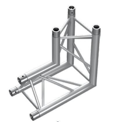PT33-C25 أنابيب مثلثة 50×2 الجمالون