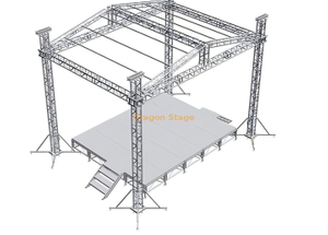 أنظمة تروس سقف الزفاف العالمية 10x6x8m