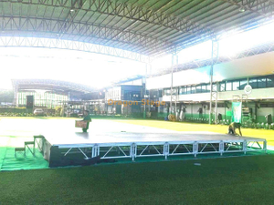 حفل زفاف متنقلة من الألمنيوم المرحلة 20.74x4.88m