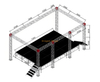 مخصصة للإضاءة DJ Truss 8.58x5x4m