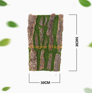 زخرفة الأنابيب ، لحاء الأشجار ، انسداد أنابيب الصرف ، تجميل ، شجرة الصنوبر الإبداعية الاصطناعية ، نسخة مشفرة 30 × 50 سم