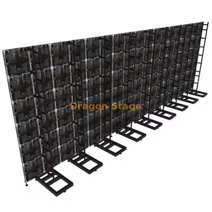 10x3m المصابيح LED LED Screen Screen System For Discond